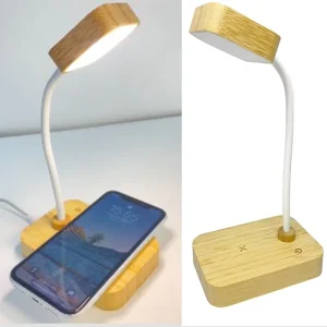 Desk Lamp Wireless Charging Table Lamp Touch Reading Lights Desk Lamps for Bedroom Reading