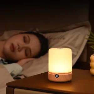 Desktop RGB Sensor Lamp Wireless Touch Dimming Night Light for Bedroom Nightstand