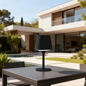 Die cast Aluminum Simple Modern Dimmable Rechargeable LED Cordless Table Lamp for Hotel Bar Bedroom Outdoor Decor Light