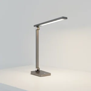 Dimmable 18W LED Desk Lamp with Adjustable Arm Modern Kids Study Light Eye Protection Timer 3 Color Reading Lamp
