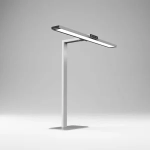 Dimmable 60W LED Desk Lamp with Adjustable Aluminum Arm Modern Kids Study Light Eye Protection Timer 3 Color Reading Lamp