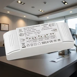 Dimmable 8W Zigbee LED Transformer Driver Power Supply PF>0.95 IP20 Wide-Voltage Flicker-Free CE FCC ROSH
