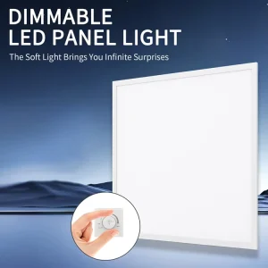 Dimmable Backlit 60×60 Ceiling LED Panel Light with Iron Bracket 40W 48W 60W 220-240V LPL-BACK DIM