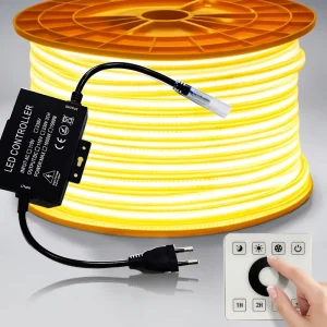 Dimmable COB LED Strip AC110V AC220V 240LEDs/m 288LEDs/m IP67 50m/roll 100m/roll 3000K 4500K 6500K