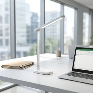 Dimmable Full Spectrum LED Reading Desk Lamp Prevent Myopia Improve Vision Eye Caring Light Ideal for School & Work Use