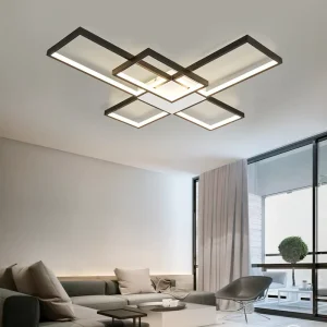 Dimmable LED Ceiling Lamp for Bedroom with Smart Lighting