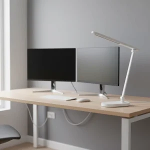 Dimmable LED Desk Lamp Modern Nordic Style Table Lamp for Home Office Decor