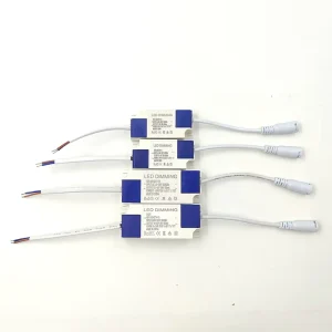 Dimmable LED Driver DC Head Plastic 3-24W Lighting Accessory for LED Lamps