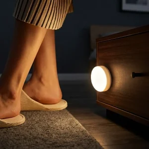 Dimmable Magnetic Under Cabinet Light USB Rechargeable Remote Control Closet Wardrobe LED Night Lamp