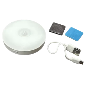 Dimmable Rechargeable Motion Sensor LED Night Light for Bedside, Hallway, Closet and Cabinet