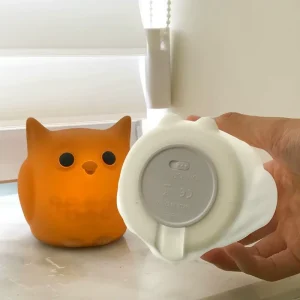 Dimmable Tap Control Animal Silicone LED Night Light for Bedroom