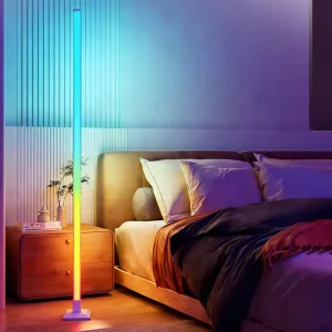 Dingdian LED Modern Music Rhythm Standing Lamp Corner Light Home Living Room Decor Lighting RGB Floor Lamp Remote Control