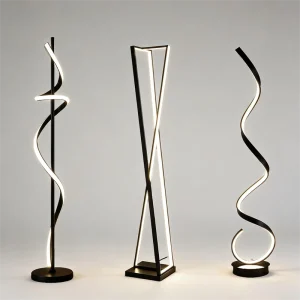Dining Room Living Room Floor Lamp Gold Bedroom Bedside Modern Hotel LED Floor Lamp