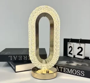 Dining Table Lighting LED Wireless Charging Table Lamp Restaurant Modern Table Lamp Touch Ring Night Light