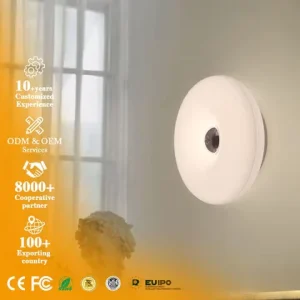 Donut Wall Lamp Bedroom DeskLamps Modern Minimalist Decorative Atmosphere Lamp ABS Plastic RGB Colors
