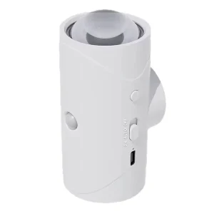 Double Cat Eye ABS Battery-Powered Magnetic Night Light with Human Sensor, Adjustable Temperature, LED Wall-Mounted Dimmable