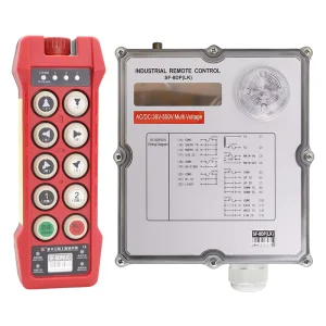 Double-Speed Overhead Crane Wireless Remote Control with Anti-Interference Switch and Emergency Stop