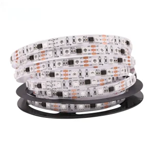 Dream Color 5050 RGB Addressable LED Strip Light DC24V 84LEDs meter 12pixels USB & NFC Connectivity Copper Body UCS1903