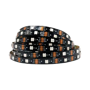 Dream Color 5050 RGB LED Strip Light 30 60 144 Leds M Built In IC WS2812B Addressable DC 5V WS2812B IP67 IP20 Rated