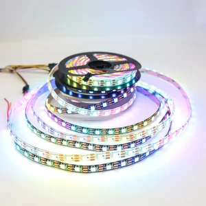 Dream Color RGBIC SMD5050 LED Light Strip Individually Addressable Pixel IP65 Dimmable Flex Backlight Strips Remote APP Control