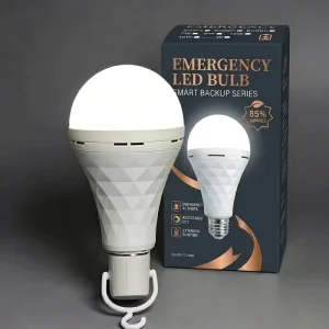 Dual USB Type-C Rechargeable LED Bulb Camping Light IP65 1600mAh Emergency Light