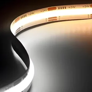 Dual White Dimmable Smart COB Led Strip 12V 24V 5mm 8mm 10mm Dual Color 2700K 6500K CCT Adjustable Cob Led Light for Living Room