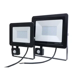 Dusk-to-Dawn Security Floodlight 10W 20W 30W 50W 100W 200W 300W PIR Motion Sensor LED Flood Light