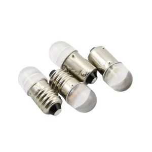E10 LED Bulb BA9S Indicator Bulbs 0.5W Multi color Automotive Marine Dimmable Dc3v 6V 12V 24V 48V 60V 110V 230V