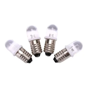 E10 LED Bulb DC 12 24V Residential Use Globe Shape Indicator Flashlight BulbWhite Warm White DIY Lighting Accessories