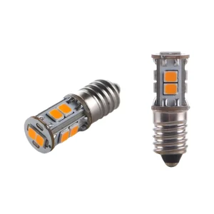 E10 LED Lantern Bulb 6.3V0.6W E10 LED Decorative Bulb E10 LED Indicator Bulb 10LED Bulb LED Water Drop Bulb