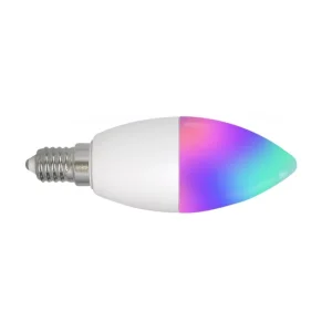 E14 WiFi Smart LED Bulb with Remote, App and Voice Control