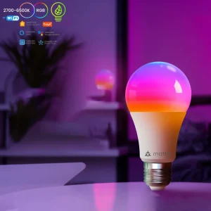 E27 9W Matter LED Smart Dimmer Module RGB WiFi Voice and App Control