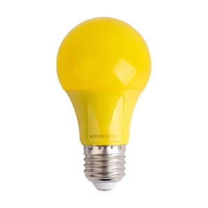 E27 9W Yellow LED Bulb