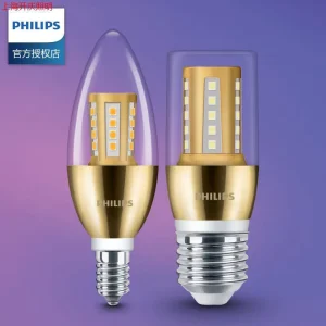 E27 E14 LED Foam Candle Bulb for Crystal Chandelier