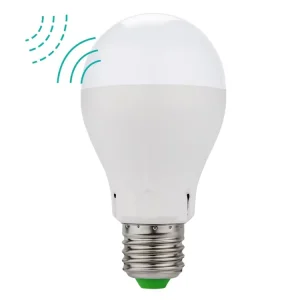 E27 E26 7W AC Microwave Motion Sensor LED Light Bulb for Staircase Corridor Balcony Lobby Retrofit