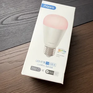 E27 Matter Thread Smart LED Bulb with Tunable White, RGB+CCT and Adaptive Lighting