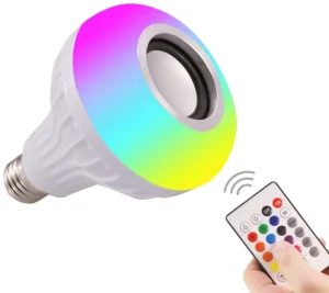 E27 RGB Wireless Speaker Smart LED Music Bulb