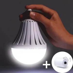 E27 Rechargeable LED Emergency Light Bulb Electric Saving Palito Design