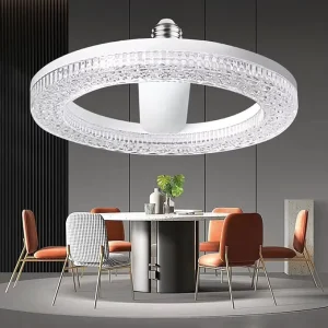 E27 Round Acrylic LED Ceiling Light for Bedroom