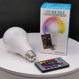 E27 Smart LED Bulb 3W 5W 10W 15W RGBW Dimmable IR Remote Control