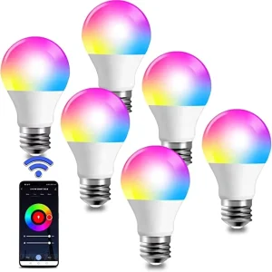 E27 Smart LED Bulb for Indoor Lighting and Home Automation