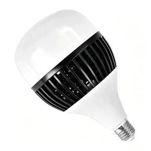 E27 Water Drop Shape LED Bulb Aluminum Fin Heat Sink Home Workshop Warehouse Lighting