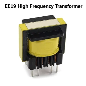 EE19 High-Frequency Transformer 4+2 Pin Vertical for LED Strip Light and Telecom Power Supply Factory