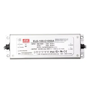ELG-100-C1050B-3Y 100W 1050mA LED Driver
