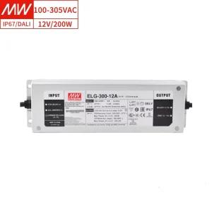 ELG 300 12A 300W LED Driver 12V 25A Constant Current and Voltage IP67 Waterproof Indoor Outdoor Use