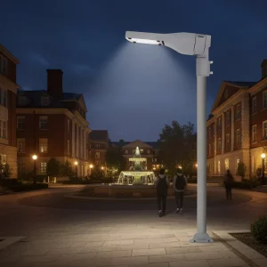 EREBUS Outdoor 200W Aluminum AC LED Street Light Photocell Auto On Off IP65 Waterproof Super Bright 150LM W Courtyard