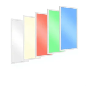 ETL 40W Dimmable Selectable 5000K Daylight CRI80 1×4 Modern Ultra Thin LED Surface Mount Ceiling Panel Light for Hotel