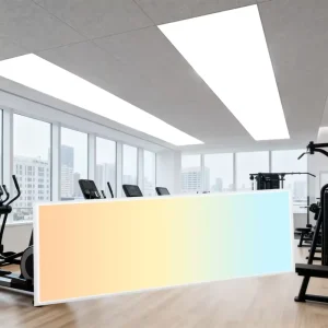 ETL DLC LED Panel Light 1x4ft 3000K-5000K 3CCT Tunable Recessed Dimmable 0-10V Indoor