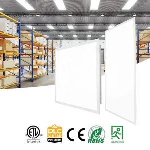 ETL DLC Surface-Mounted Aluminum Backlit LED Panel Light 1×4 2×2 2×4 3000K 4000K 5000K