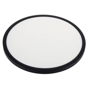 ETL ES LED Surface-Mounted Ceiling Light 32W 36W 40W 19-Inch 480mm 100-130V Black Trim 2700K-5000K Adjustable